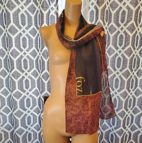 foz Accessories - FOZ "Here Am I" Scarf